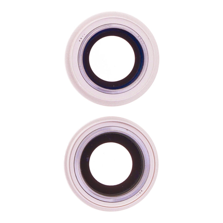 For iPhone 15 / 15 Plus 1set Camera Lens Cover (Pink)