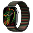 For Apple Watch 42mm / 41mm / 40mm / 38mm Simple Fashion Nylon Watch Band with Magic Stick(Black Unity) - Watch Bands by PMc TechLife | Online Shopping South Africa | PMc TechLife | Buy Now Pay Later Mobicred