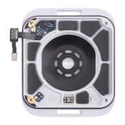 For Apple Watch SE 2022 44mm LTE Edition Rear Housing Glass Cover with Cable (Silver)
