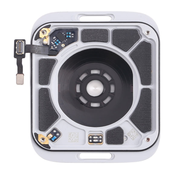 For Apple Watch SE 2022 44mm LTE Edition Rear Housing Glass Cover with Cable (Silver)