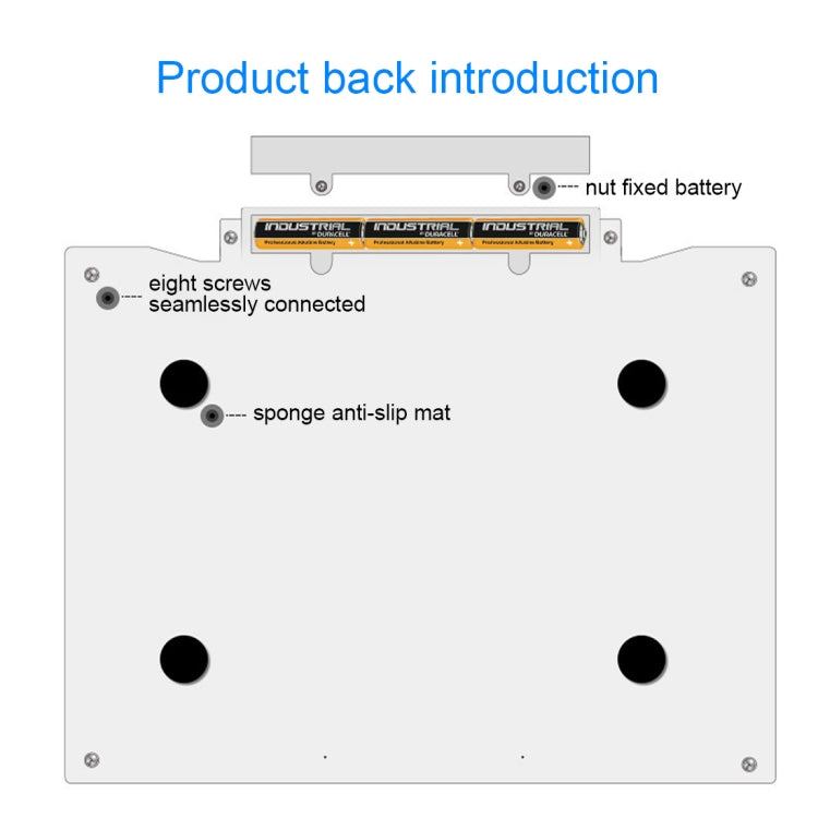 A4-19 6.5W Three Level of Brightness Dimmable A4 LED Drawing Sketchpad Light Pad with USB Cable (White)