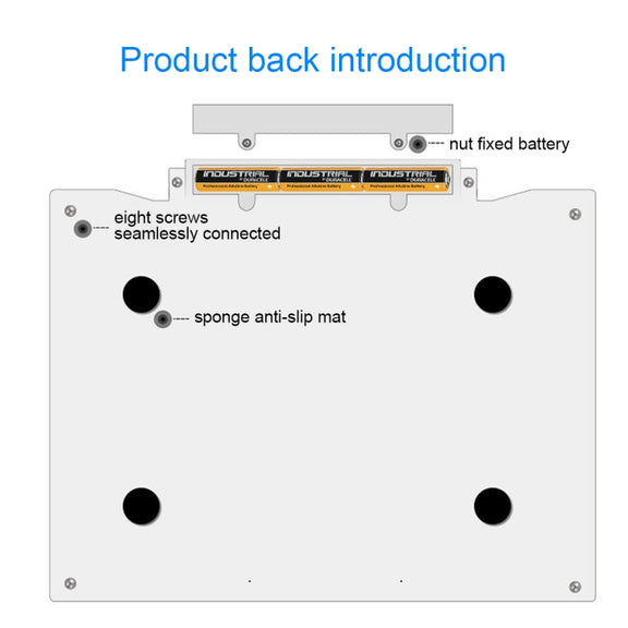 A4-19 6.5W Three Level of Brightness Dimmable A4 LED Drawing Sketchpad Light Pad with USB Cable (White)