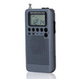 HRD-104 Mini Portable FM + AM Two Band Radio with Loudspeaker(Grey) - Radio Player by PMC TechLife | Online Shopping South Africa | PMC TechLife