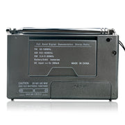 HRD-310 Portable FM AM SW Full Band Digital Demodulation Radio (Grey)