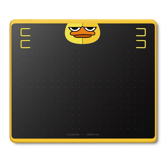 HUION HS64 Chips Special Edition 5080 LPI Art Drawing Tablet with Battery-free Pen for Fun