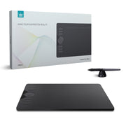 HUION HS610 5080 LPI Touch Ring Art Drawing Tablet for Fun, with Battery-free Pen & Pen Holder