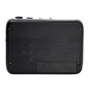 Tonivent TON007B Portable Bluetooth Tape Cassette Player, Support FM / Bluetooth Input and Output(Black)