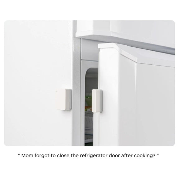 Original Xiaomi Intelligent Mini Door Window Sensor for Xiaomi Smart Home Suite Devices, with the Xiaomi Multifunctional Gateway Use (CA1001)(White)