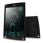 Portable 8.5 inch LCD Writing Tablet Drawing Graffiti Electronic Handwriting Pad Message Graphics Board Draft Paper with Writing Pen(Black)
