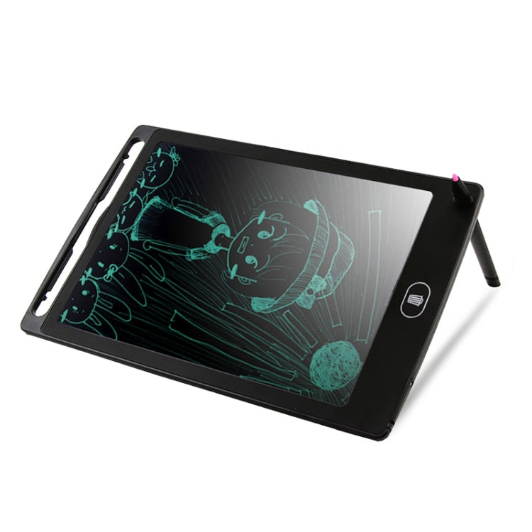 Portable 8.5 inch LCD Writing Tablet Drawing Graffiti Electronic Handwriting Pad Message Graphics Board Draft Paper with Writing Pen(Black)