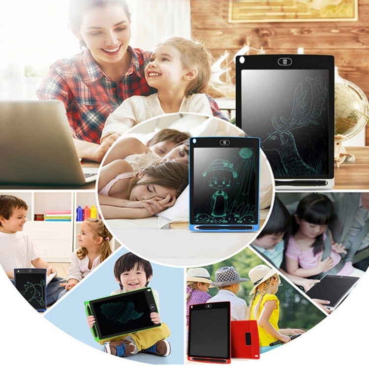 Portable 8.5 inch LCD Writing Tablet Drawing Graffiti Electronic Handwriting Pad Message Graphics Board Draft Paper with Writing Pen(Green)