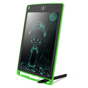 Portable 8.5 inch LCD Writing Tablet Drawing Graffiti Electronic Handwriting Pad Message Graphics Board Draft Paper with Writing Pen(Green)