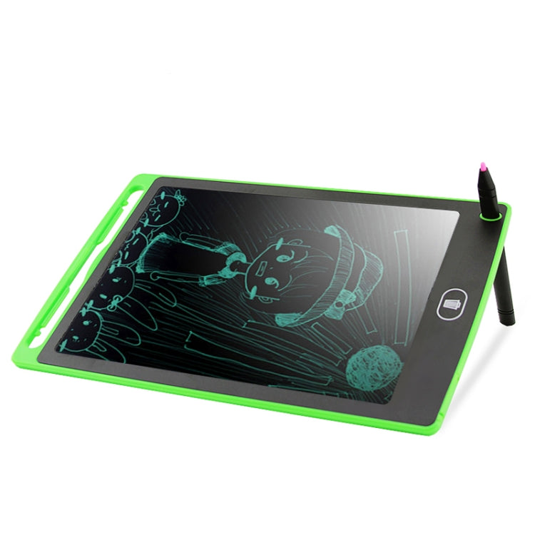 Portable 8.5 inch LCD Writing Tablet Drawing Graffiti Electronic Handwriting Pad Message Graphics Board Draft Paper with Writing Pen(Green)