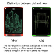Portable 8.5 inch LCD Writing Tablet Drawing Graffiti Electronic Handwriting Pad Message Graphics Board Draft Paper with Writing Pen(Green)