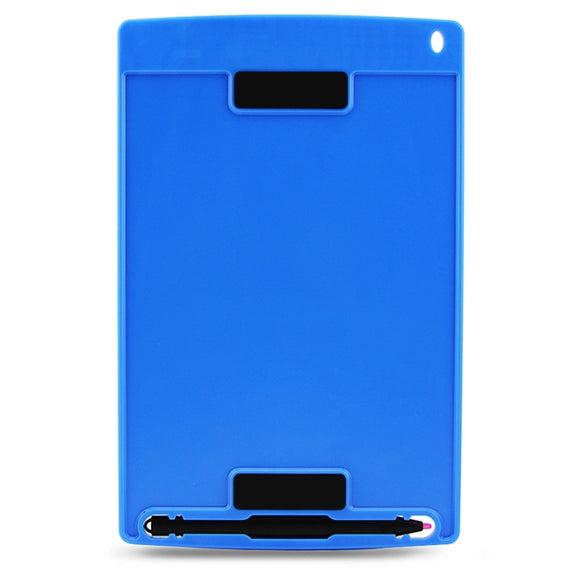 Portable 8.5 inch LCD Writing Tablet Drawing Graffiti Electronic Handwriting Pad Message Graphics Board Draft Paper with Writing Pen(Blue)