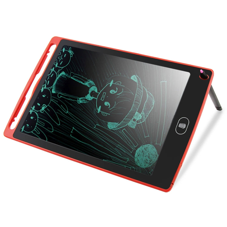 Portable 8.5 inch LCD Writing Tablet Drawing Graffiti Electronic Handwriting Pad Message Graphics Board Draft Paper with Writing Pen(Red)