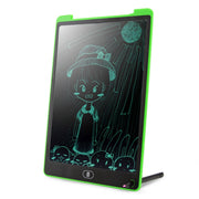 Portable 12 inch LCD Writing Tablet Drawing Graffiti Electronic Handwriting Pad Message Graphics Board Draft Paper with Writing Pen(Green)