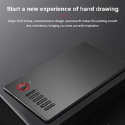 VEIKK A15PRO 10x6 inch 5080 LPI Type-C Interface Smart Touch Electronic Graphic Tablet (Blue)