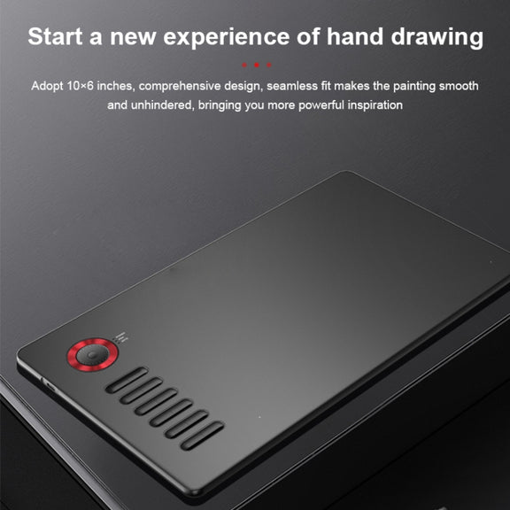 VEIKK A15PRO 10x6 inch 5080 LPI Type-C Interface Smart Touch Electronic Graphic Tablet (Blue)