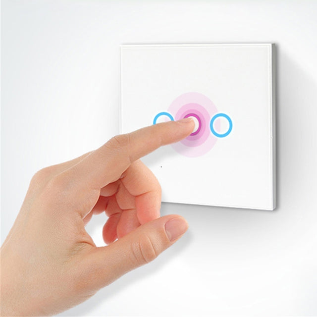 NEO NAS-SC03W Wireless WiFi EU Smart Light Control Switch 3Gang