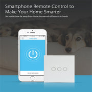NEO NAS-SC03W Wireless WiFi EU Smart Light Control Switch 3Gang