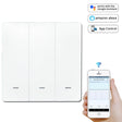 3 Buttons Intelligent Switch Smart Wall Switch (White) - Smart Switch by PMC TechLife | Online Shopping South Africa | PMC TechLife | Buy Now Pay Later Mobicred