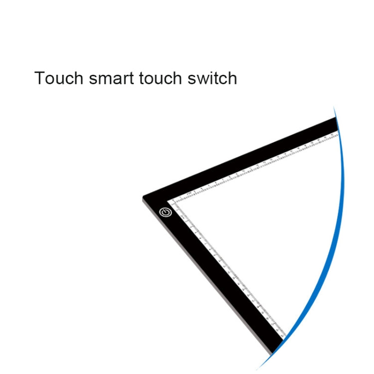 8W 5V LED USB Stepless Dimming A3 Acrylic Scale Copy Boards Anime Sketch Drawing Sketchpad with USB Cable & Power Adapter