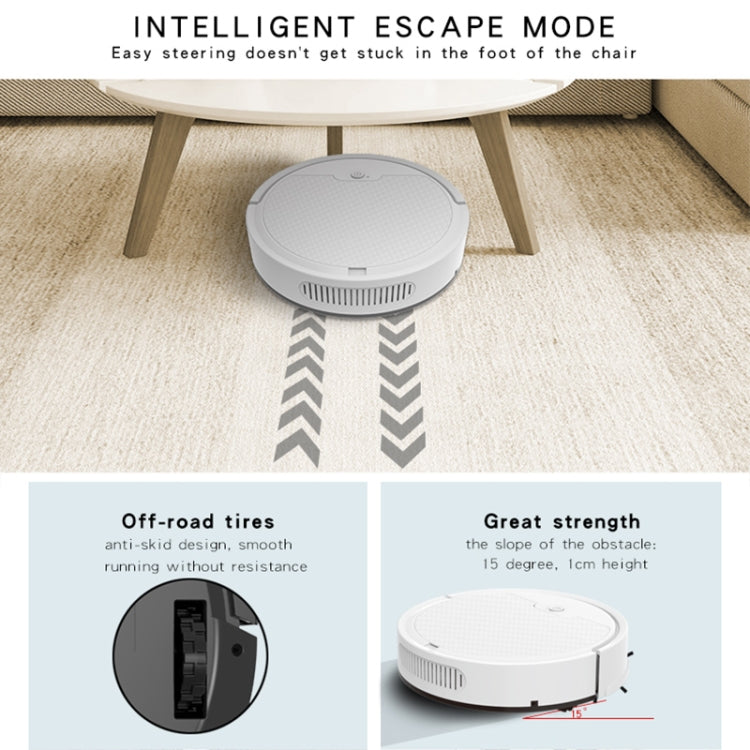 BOWAI OB8S Household Intelligent Path Charging Sweeping Robot (White)