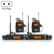 XTUGA IEM1200 Wireless Transmitter 2 Bodypack Stage Singer In-Ear Monitor System(EU Plug) - free shipping - PMC Jewellery - Order now!