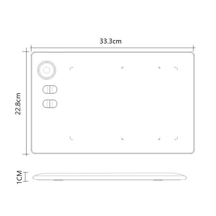 10Moons G20 Digital Tablet Capable of Connecting with Mobile Phone and Tablet Computer with 8192 Passive Pen