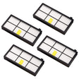 4 PCS Universal Replacement Robotic Vacuum Cleaner HEPA Filter for iRobot 870 / 800 / 880 / 960 / 980 - For iRobot Accessories by PMc TechLife | Online Shopping South Africa | PMc TechLife | Buy Now Pay Later Mobicred