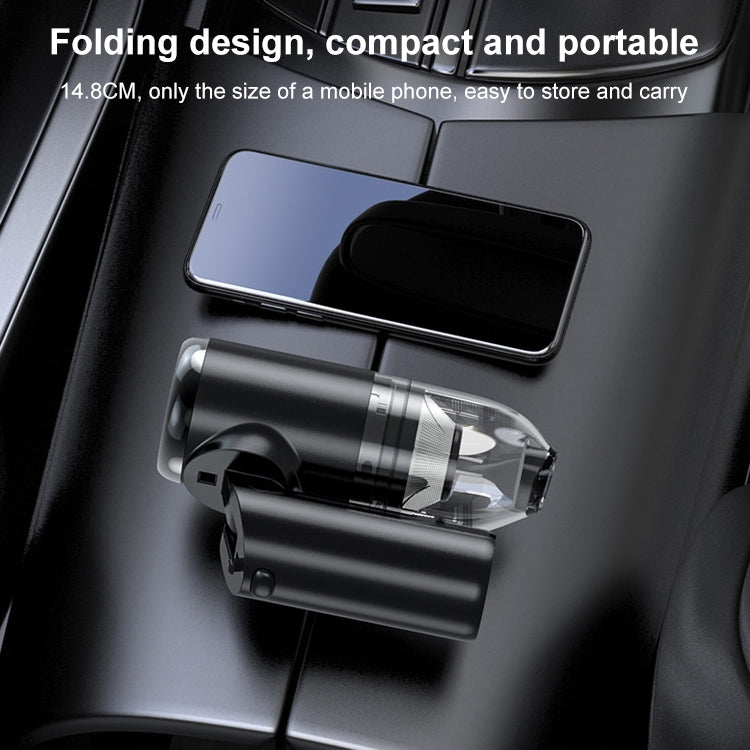 F11 Home Car Mini Wireless Vacuum Cleaner Cleaning Tool(White)