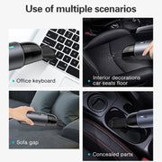 Car / Household Wireless Portable 90W Handheld Powerful Vacuum Cleaner (Navy Blue)