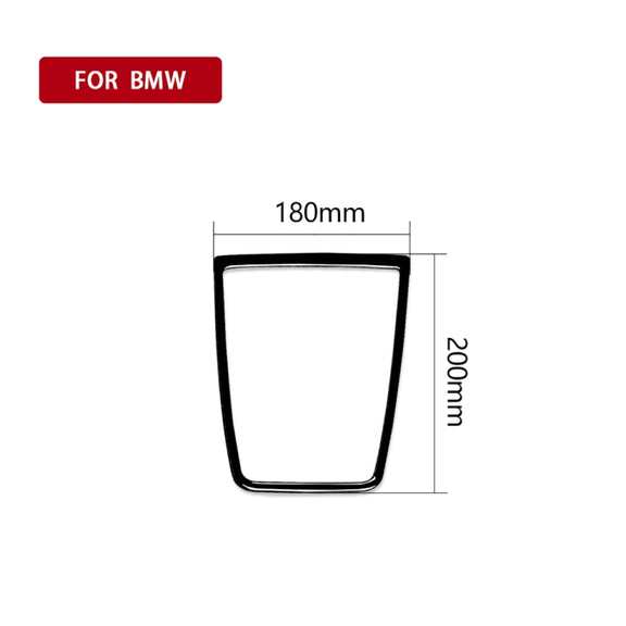 For BMW 5 Series GT F07 2010-2016 Car GT Instrument Big Horn Frame Decorative Sticker,Left and Right Drive Universal