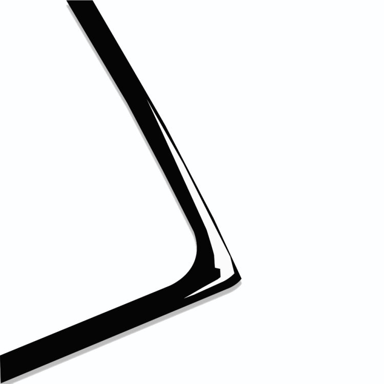 For BMW 5 Series GT F07 2010-2016 Car GT Instrument Big Horn Frame Decorative Sticker,Left and Right Drive Universal