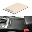 Car Center Console Water Cup Holder Cover Trim for Volkswagen Magotan / CC / Passat, Left Driving(Beige) - Stowing Tidying by PMC TechLife | Online Shopping South Africa | PMC TechLife | Buy Now Pay Later Mobicred