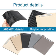 Car Center Console Water Cup Holder Cover Trim for Volkswagen Magotan / CC / Passat, Left Driving (Brown)