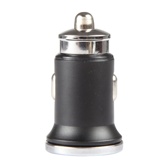 AR-CA08 12W 2A USB-C / Type-C + USB Ports Car Charger (Black)