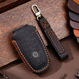 For Ford F-150 5-button C073 Car Key Leather Protective Case (Black) - Car Key Cases by PMC TechLife | Online Shopping South Africa | PMC TechLife | Buy Now Pay Later Mobicred
