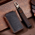 For Cadillac 5-button C091 Car Key Leather Protective Case (Black) - Car Key Cases by PMC TechLife | Online Shopping South Africa | PMC TechLife | Buy Now Pay Later Mobicred