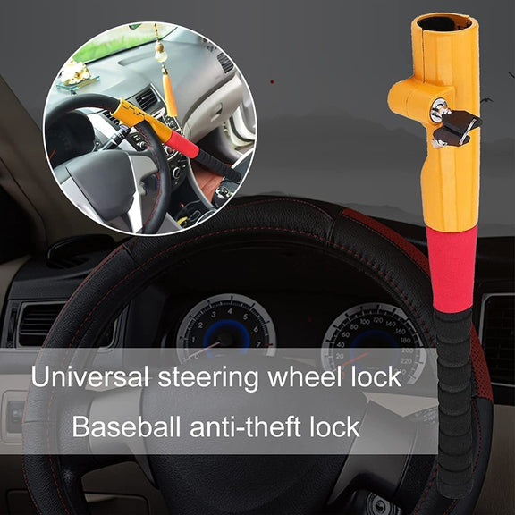 8087S Car Universal Baseball Shaped Steering Wheel Anti-Theft Lock