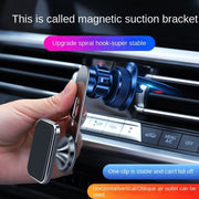 F23 Car Air Outlet Vent Magnetic Phone Navigation Mount Bracket (Black)