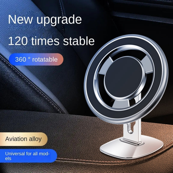 F68 360 Degree Rotating Car Magnetic Mobile Phone Bracket (Black)
