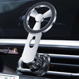 F73 MagSafe Magnetic Suction 360 Degree Rotating Car Phone Holder (Silver) - Car Holders by PMC TechLife | Online Shopping South Africa | PMC TechLife | Buy Now Pay Later Mobicred