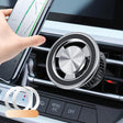 F83 Car Air Outlet Vent Magnetic Mobile Phone Navigation Holder (Silver) - Car Holders by PMC TechLife | Online Shopping South Africa | PMC TechLife | Buy Now Pay Later Mobicred