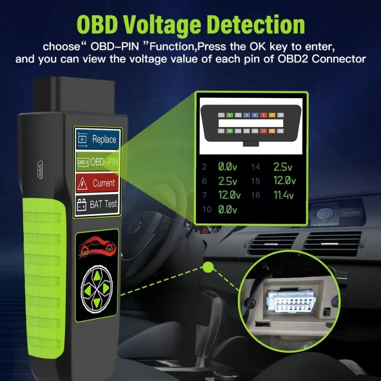 TopDiag BT400 4 in 1 Car Battery Intelligent Analyzer Diagnostic Instrument