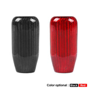 Universal Car Real Carbon Fiber Gear Head (Red)