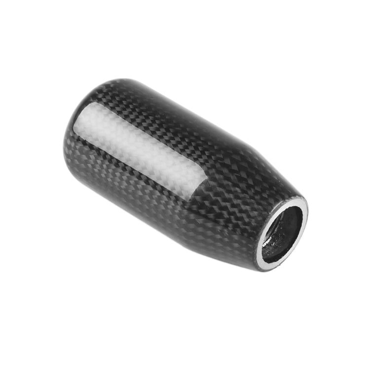 Universal Car Real Carbon Fiber Gear Head (Red)