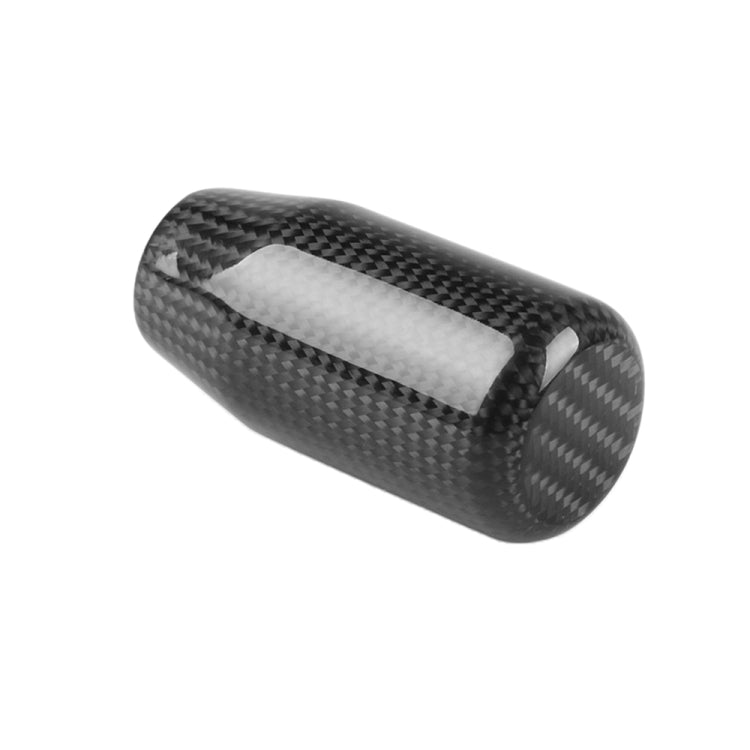Universal Car Real Carbon Fiber Gear Head (Black)