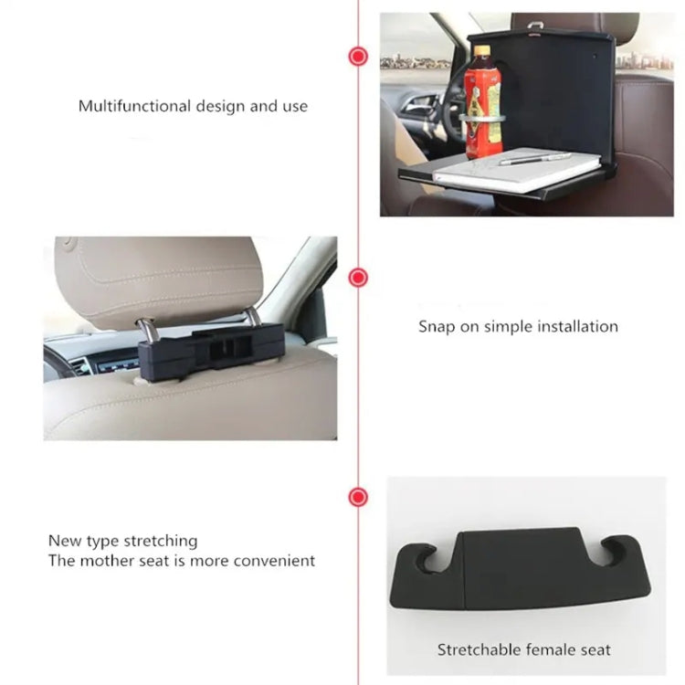 Car Folding Computer Table Chair Back Dining Table